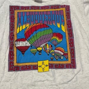 Vintage single stitch Albuquerque Hot Air Balloon Graphic Tee